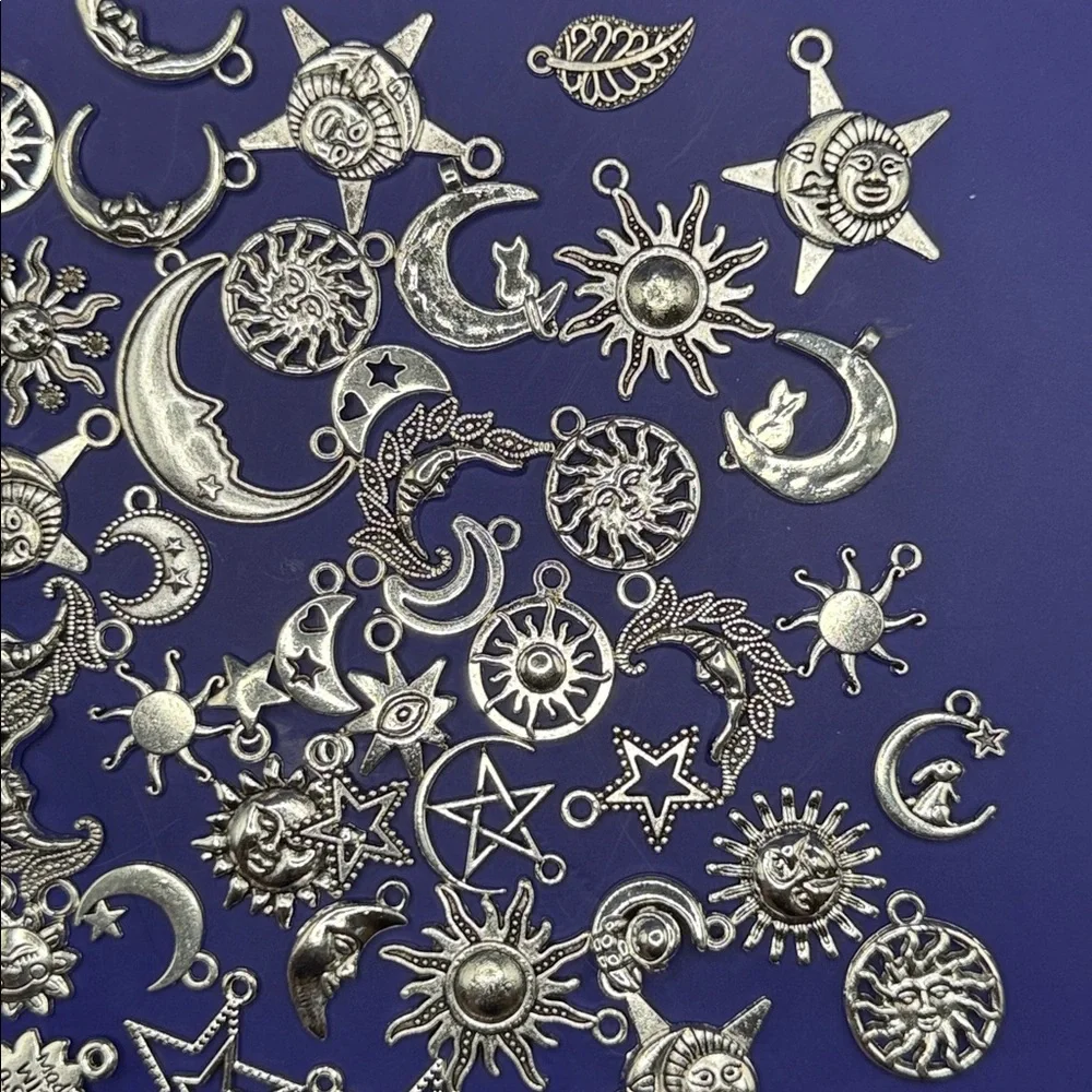Silver Celestial Charms Set - Picture 6 of 6